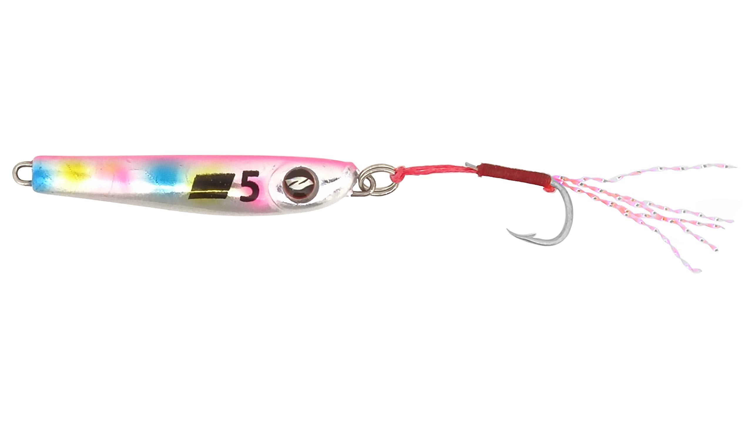 

AbuGarcia Micro Jig Slim 3g Pink Cotton Candy SSMJSL3-PKCC Metal Jig Small Metal Jig