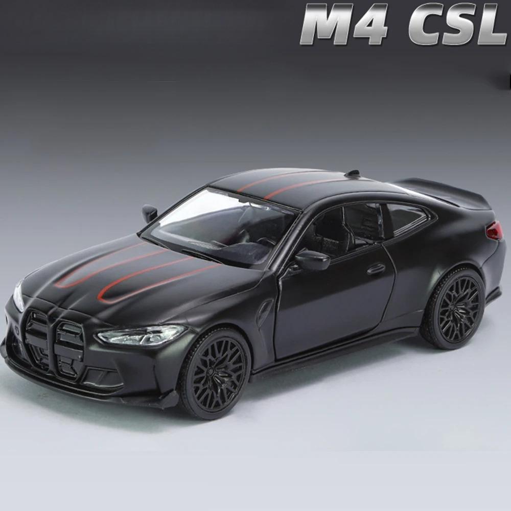 1:36 M4 Csl Legierung Spielzeug Auto Modell Hohe Simulation Metall Echte Tür Geöffnet Rückziehmotor Jungen Geburtstagsgeschenk Sammlung