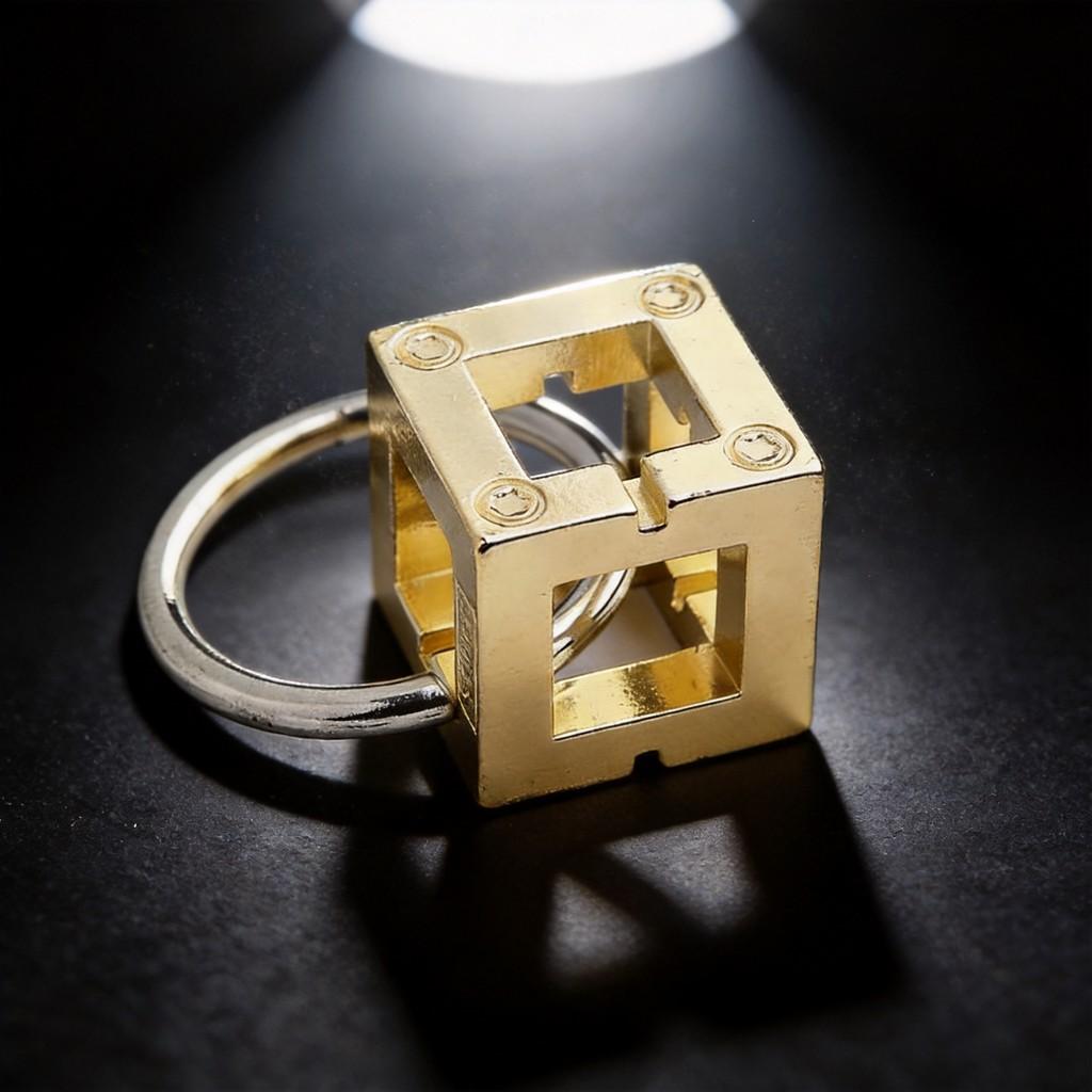Luban Lock Metal Puzzle Brain Teaser For Kids And Adults Development