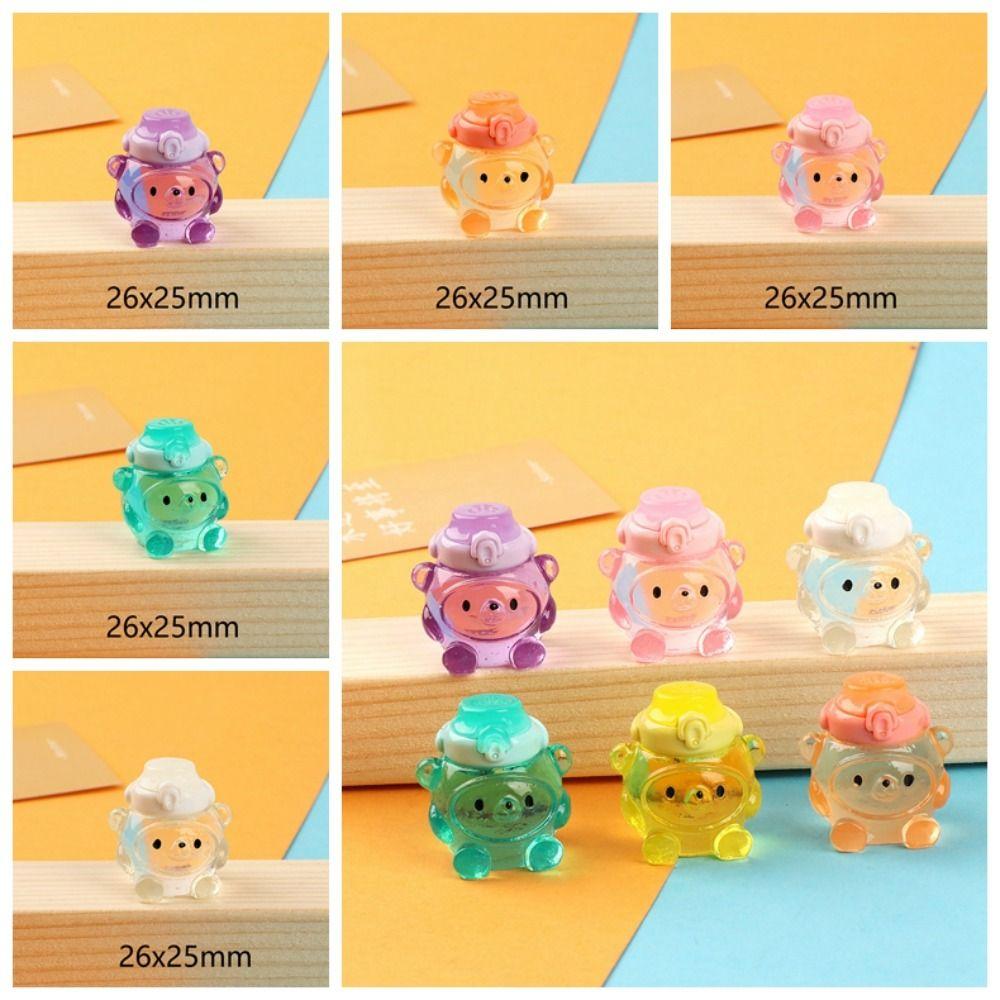 

5PCS Water Cup Water Cup Diy Accessories Bottle Noctilucent Diy Accessories Girl Toy