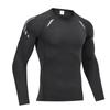 Men's Quick-Dry Long Sleeve Sports Shirt: Basketball, Running, Cycling, Fitness Wear, High Elastic & Breathable.