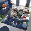 1pc Boku no Hero Academia Midoriya Izuku Chair Mat - Anime Cartoon Design Office Desk Pad, Non-Slip Carpet for Home Decor, Suitable for All Seasons.T0