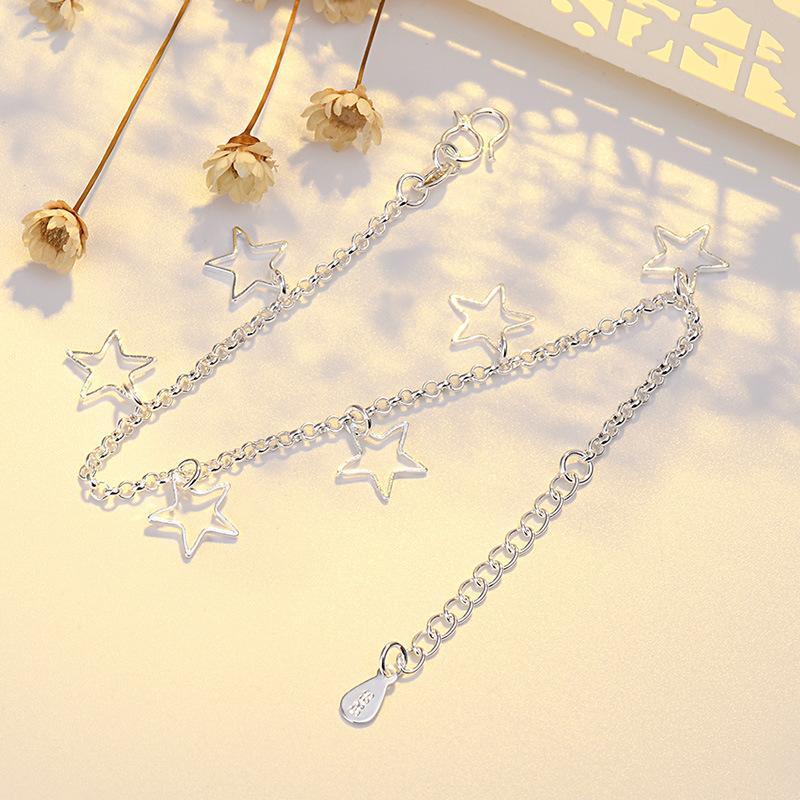 Lindon Zircon Bracelet Jewelry Geometric Bead Chain Link Bracelets Fashion Fine Wedding Gift for Girlfriend Women