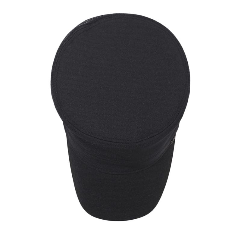 Spring Summer Middle-Aged Men's Net Cap Breathable Flat Cap Outdoor Sunshade Cap