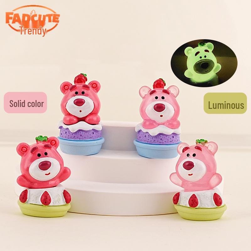 

Creative Lotso Bear Resin Ornament for Home & Office Decor