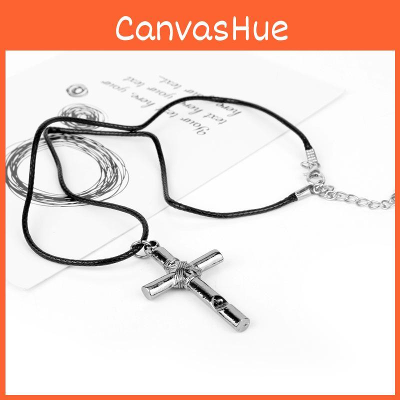 Naszyjnik z wisiorkiem Krzyż Dziewczyny Piekła ze stopu dla Kobiet i Mężczyzn