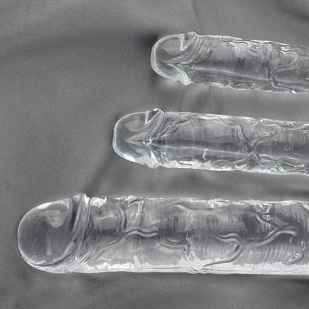 MoDi Realistic Dildo for Women Beginner Clear Dildo with Strong Suction Cup Hands-Free Play for Adult Sex Masturbator G Spot