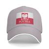 Sei wie Polen Polska Polnische Flagge Kappe Für Männer Frauen Trendige Baseballkappe Trucker-Hut Reise Kopfbedeckung Geschenk