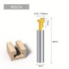 Set 3 Buc/Set Freze T-Slot Coadă 8mm Set Freze Router Bits Bit Gaură Cheie Freză T-Slot Șurub Hexagonal Pentru Lemn Unealtă Prelucrare Lemn