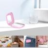 Invisible Retainer Box Mirror Storage Case Square Mouth Guard Aligner Braces Orthodontics Container Oral Hygiene Supplies