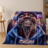 2026 New Legend Rappers Star Art Cartoon Hip Hop Flannel Blanket,Cozy Soft Throw Blanket for Home Bedroom Bed Sofa Cover Gift