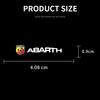 Pegatina Aleatoria para Interior de Coche Artículos para Coche Pegatina para Volante de Coche Para Para Abarth UNO Astra Bravo Panda Linea Freemont Strada Doblo