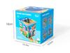Kids' Wooden Lacing Block Set: Shape Matching Cognitive Toy for Early Education