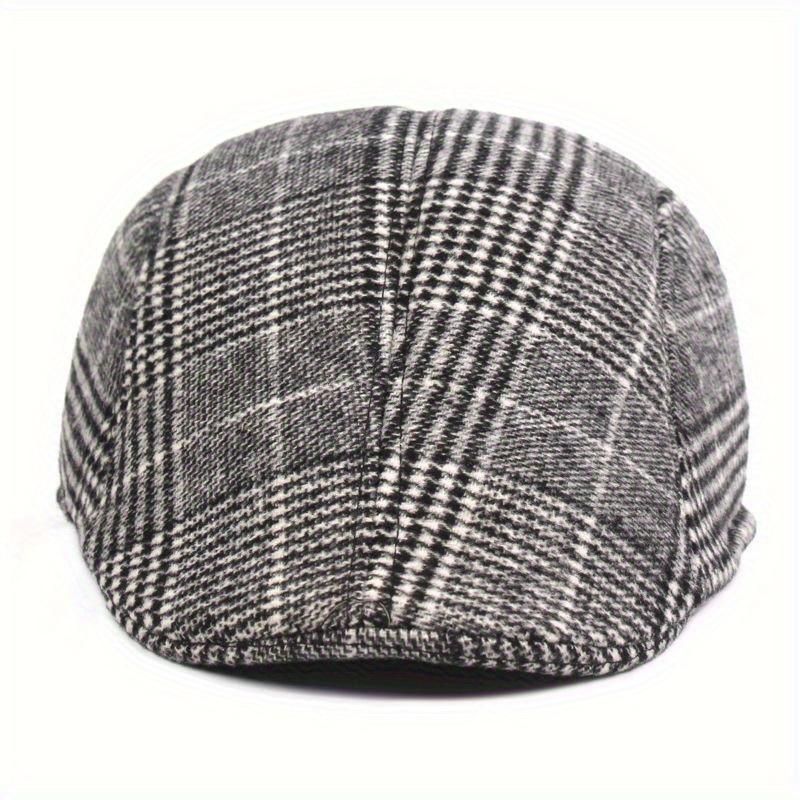 Fashion Men's Casual Newsboy Hat Spring Autumn Retro Beret Hat Wild Casual Hats Unisex Wild Octagonal Cap Winter Hat