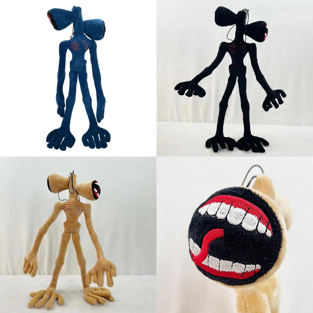 21.6-inch Siren Head Plush Toy Soft Stuffed Doll Ideal For Horror Fans And Collectors