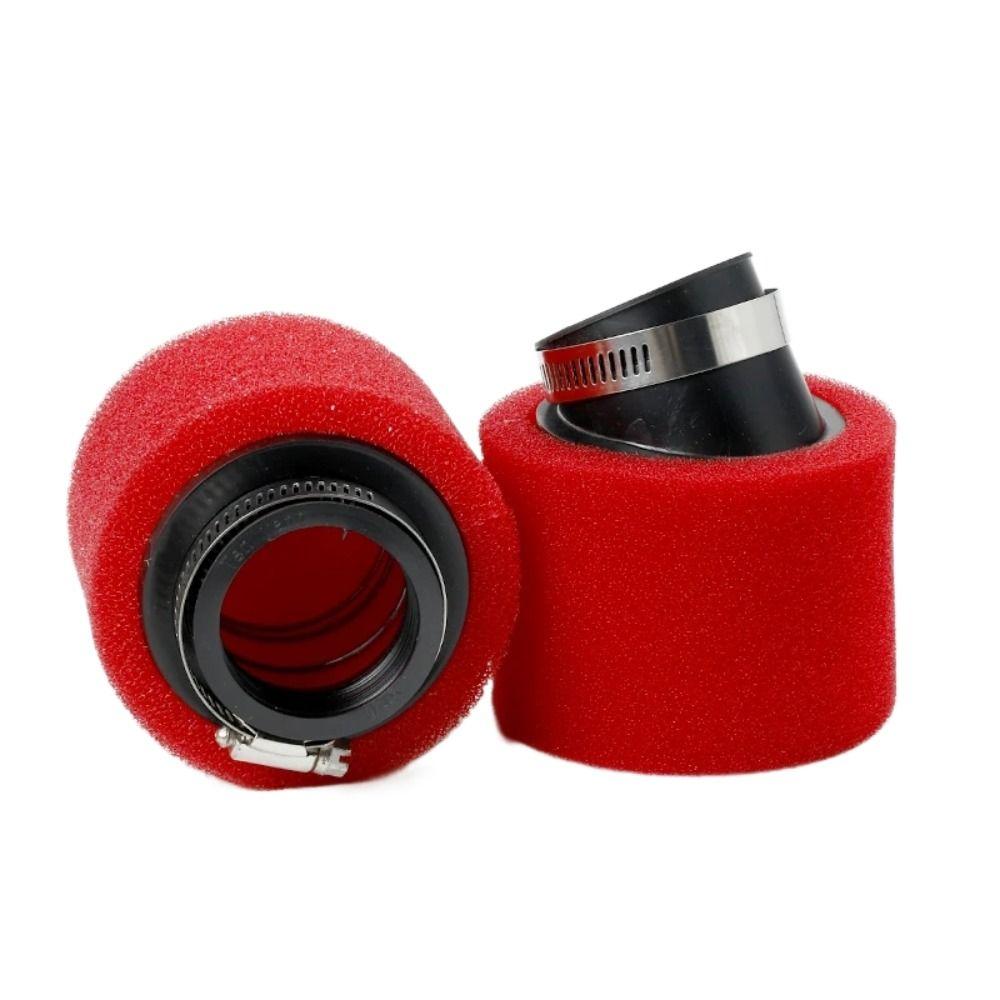 Clamp-on 48mm 42mm 45mm Foam Air Filter High Flow Air Filter Sponge Cleaner Elbow Neck Air Filter