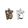 Bear Pendants Metal Animal Charms Panda For DIY Bracelet Necklace Earrings Accessories