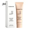 Long-Lasting Foundation 30G Color Changing Liquid Foundation, SPF 50 Natural Deep Tone Sunscreen Lightweight Makeup Concealer for All Skin Types