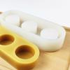 Resin Candle Holder Silicone Mould Candlestick Epoxy Casting Mould for DIY Jewelry Box Trinket Container Home Decor