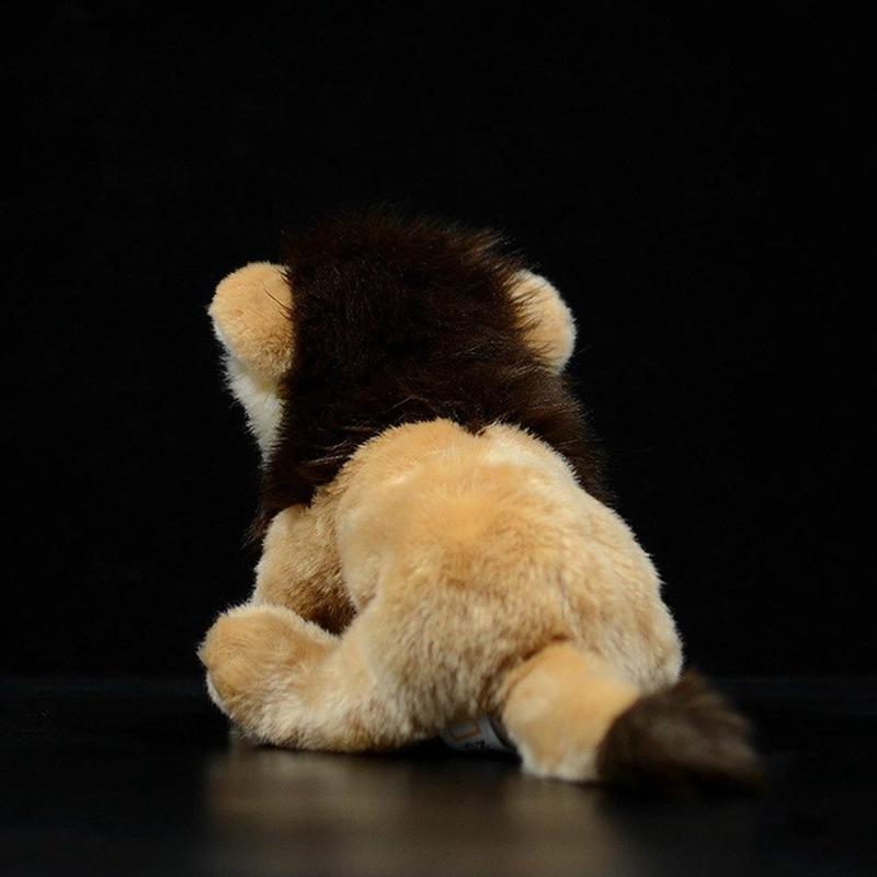 1PC Simulation Tier Plüsch Spielzeug Modell Afrikanische Löwe Plüsch Puppe Kind Weihnachten Geschenke