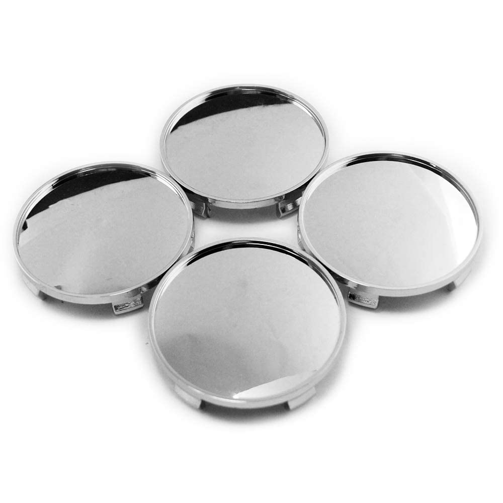 Wheel Center Cap Outer Diameter 69mm Inner Diameter 64mm 4pcs Silver DIY Wheel Cover Center Cover