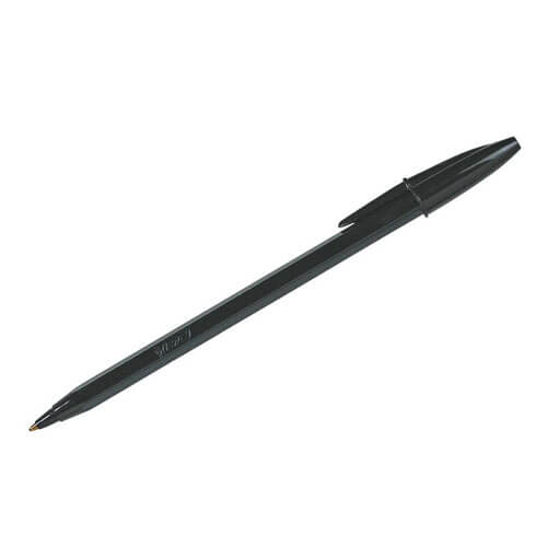 Bic Economy Pen Medium Ballpoint (50pk) (Black)
