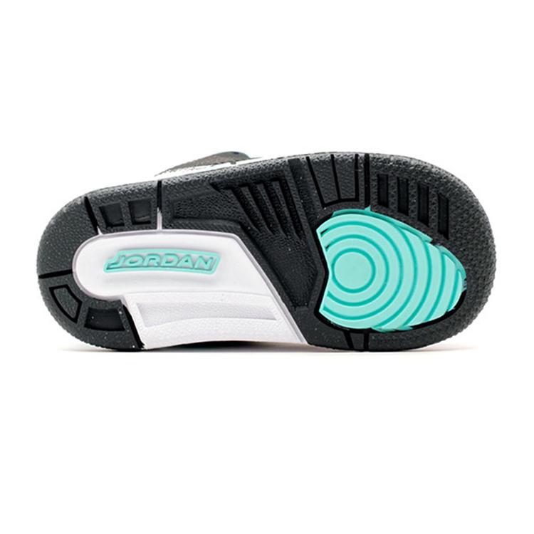 Jordan Air Jordan 3 Tiffany TD High top Casual Shoes Black Infant And Toddler 654964-045