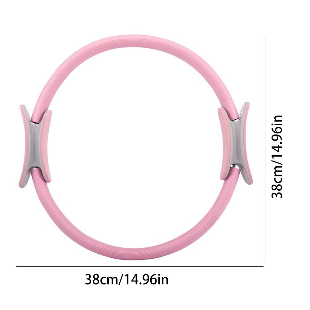 Yoga Fitness Ring Circle Pilates Women Girl Exercise Home Resistance Elasticity Yoga Ring Circle Gym Workout Pilates Accessories