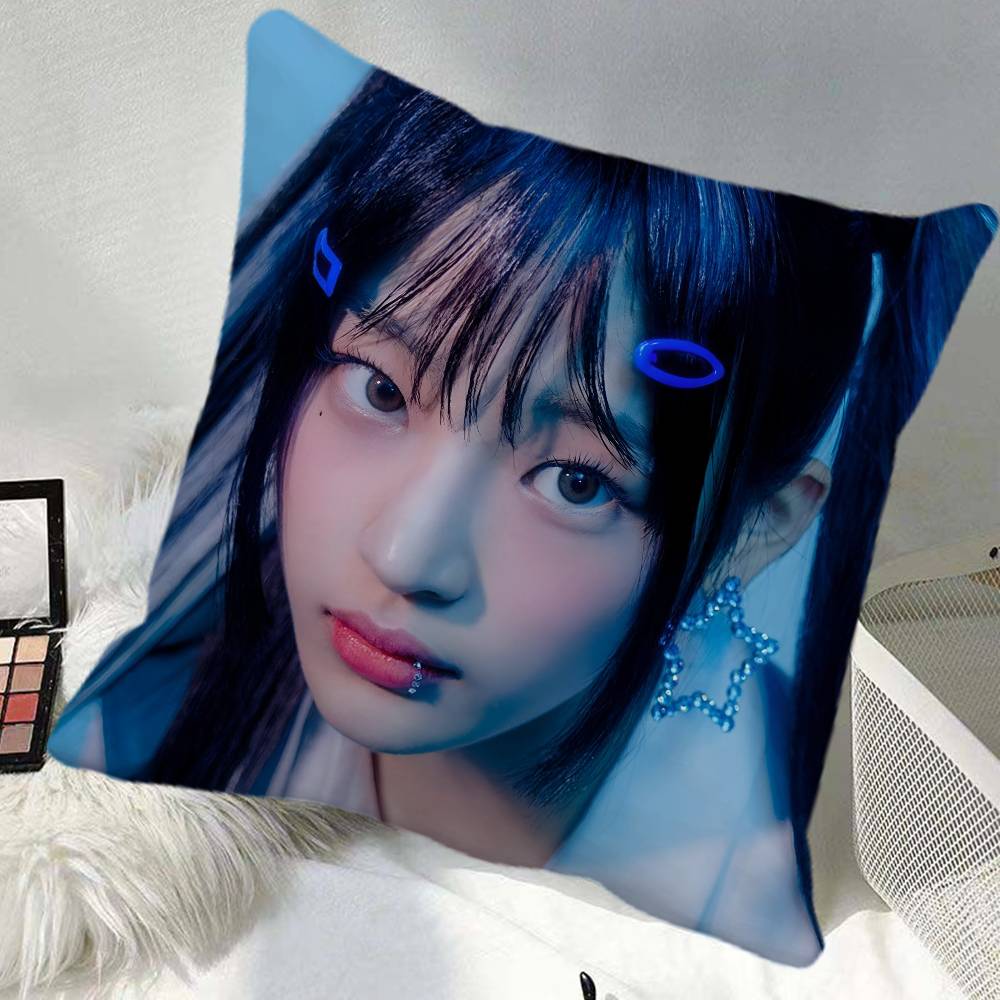 Haerin Kang Pillow Case Square Pillow Bedroom Sofa Leisure Comfort Cushion Car Home Decoration