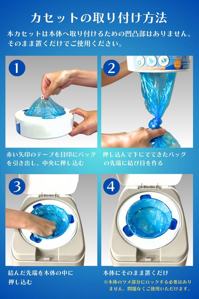 Diaper Pot Blocks Odors with a Uniquely Developed Aprica Compatible Diaper Pot (3-Pack) [Completely 7-Layer Ultra-Odor-Resistant Film] (Oiwanakute