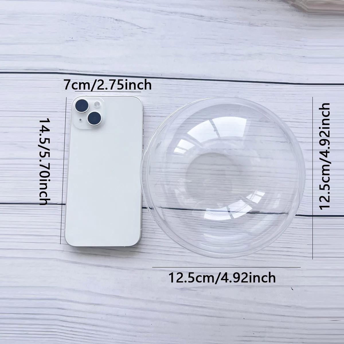 10pcs-cake Packing Box Crystal Mousse Ball Dessert Creative Baking Cake Box чистый