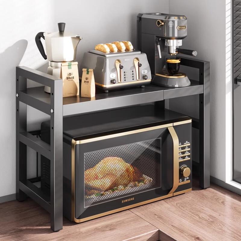 Retractable Kitchen Microwave Oven Rack