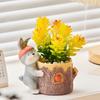Cartoon Animal Ornaments Room Decor Decorative Makeup Brush Holder  School Office Supplies