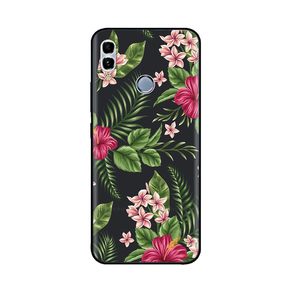 For Huawei P Smart 2019 6.21" Soft Black Silicone Phone Back Cover Case For Huawei P Smart 2019 POT-LX1 POT-LX3 POT LX1 Case Bag