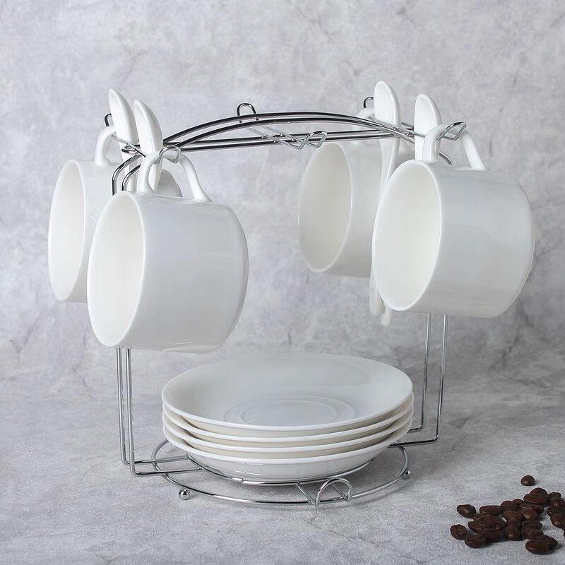 Европейский керамический набор кофейная чашка и блюдце с ложками