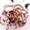 Korean hair accessories for women, diamond-encrusted retro hairpins, bangs clips, cherry twist