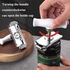 Jar Opener for Seniors with Arthritis & Weak Hands, Easy Twist Jar Openers, Adjustable Multifunctional Jar Lid Opener, Jar Bottle Cap Opener Gripper