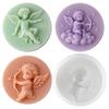 Silicone Sleep Angel Candle Mould for Creation Suitable for Parties Weddings and Decoration