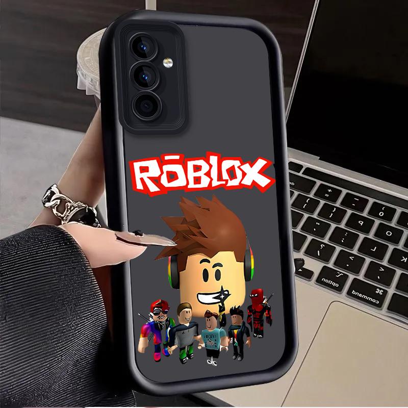 Cute R-Robloxes Case for Samsung Galaxy A53 A50 A50S A36 5G A35 A34 A33 A32 A30 A26 A24 A23 A22 A20 A16 A15 A14 A13 4G Cover