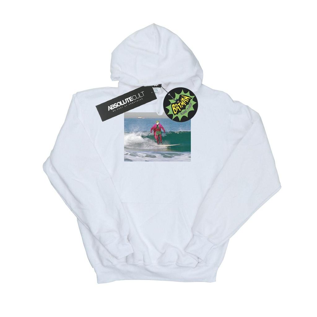 DC Comics Mens Batman TV Series Joker Surfing Hoodie