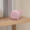Cute Whale Figurine, 3D Printed Whale Ornament Desktop Decoration, Mini Whale Statue for Office Home Desk