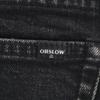 orSlow 307BB Made in Japan Skinny denim pants XS black jeans Women Used