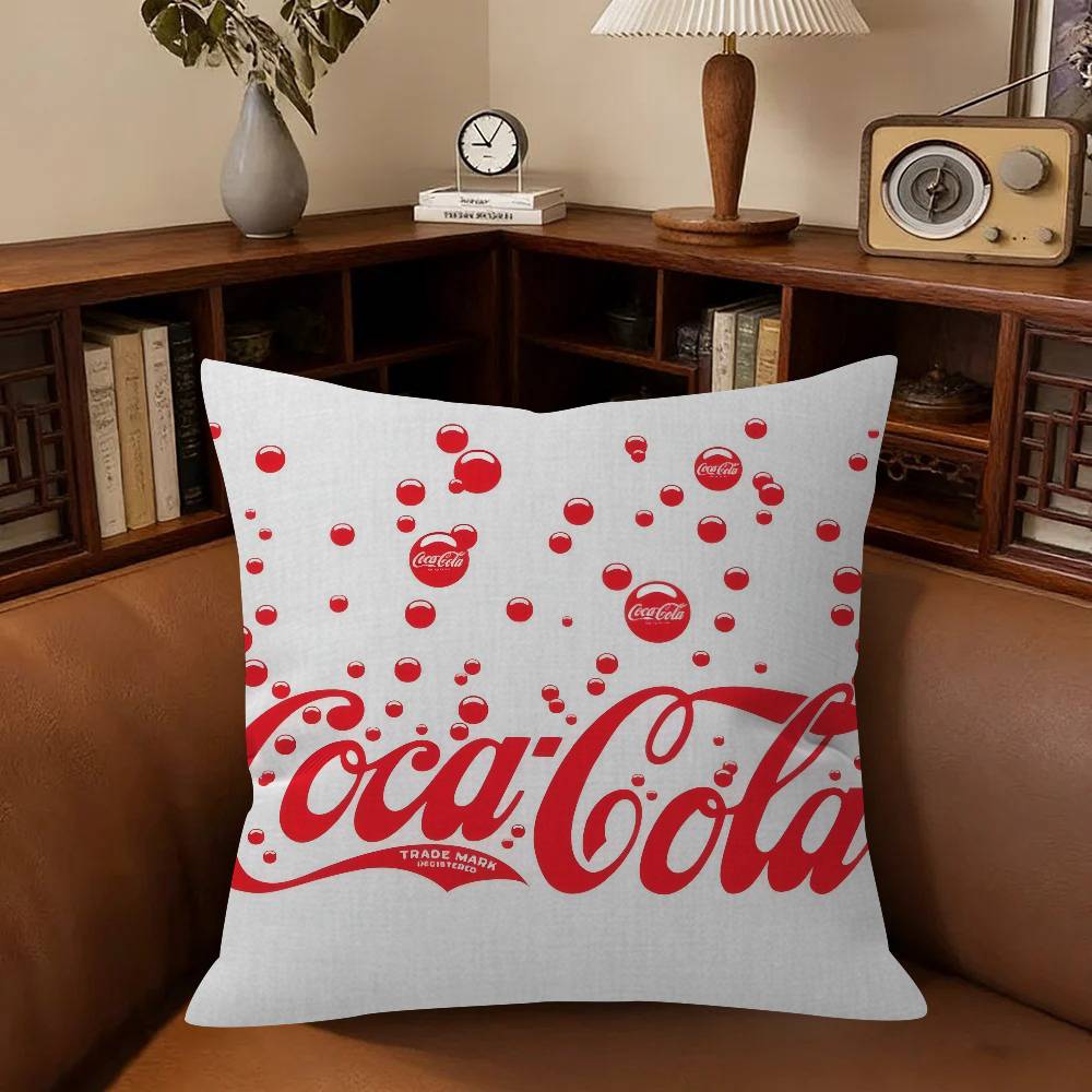 Cushion Cover Pillowcase Upholstery Sofa Throw Pillow Home Decor Pillowcas THINGS GO BETTER WITH CCOLA