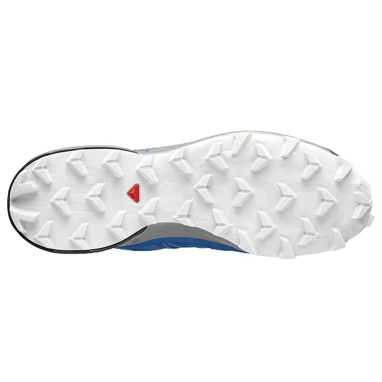 SALOMON Speedcross 5 Fabric Abrasion Resistant Low top Running Shoes Men's Black Blue 416095