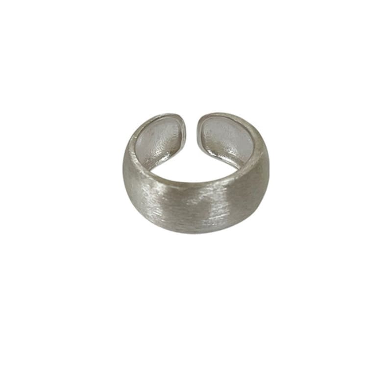 LAYERMOOD [Ring] Matt bold Ring-925silver