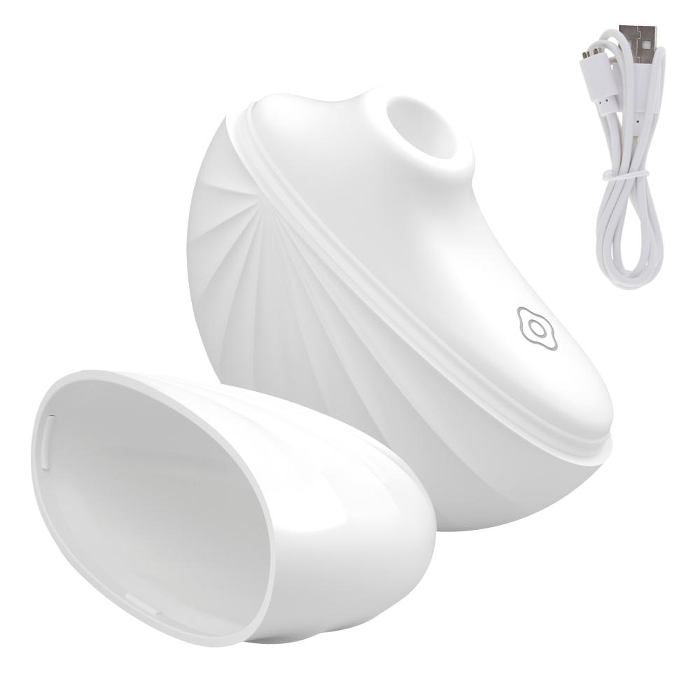 Shell Design Clitoris Suction Vibrator Nipple G Point Stimulator Portable Sucker Oral Vacuum Sex Toys Goods For Adults 18
