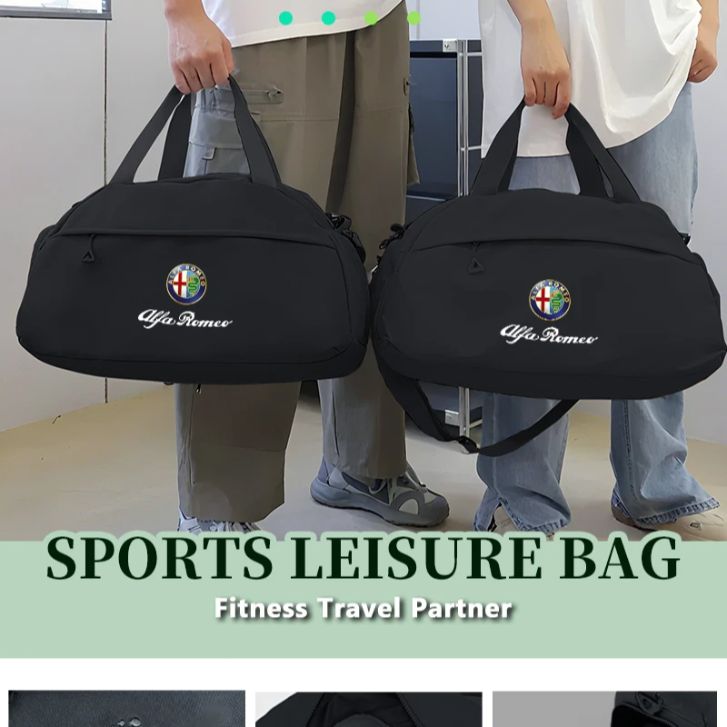 Für Alfa Romeo Große Kapazität Nylon Auto Styling Reise Tasche Fitnessstudio Sport Schultertaschen Giulietta 940 2010-2014 2015 2016 2017