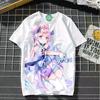 Genshin Impact Cosplay Spiel Manga T-Shirt Shirt Unterhemd Unterhemd Polyester