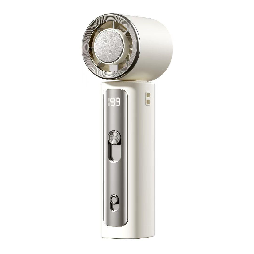 2026 Mini Handheld Cooling Fan: Silent, USB-Charged, 199 Cooling Levels 3000mAh