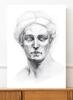 Poster Muse Statue Greek Sketch